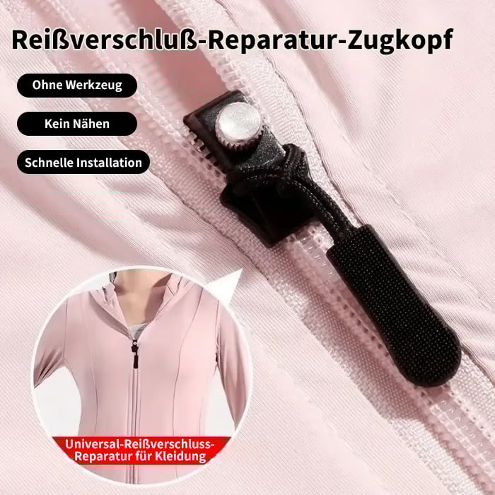 ZipFix Pro™ | Reißverschluss-Schieber Reparaturset – Universell & langlebig aus Metall