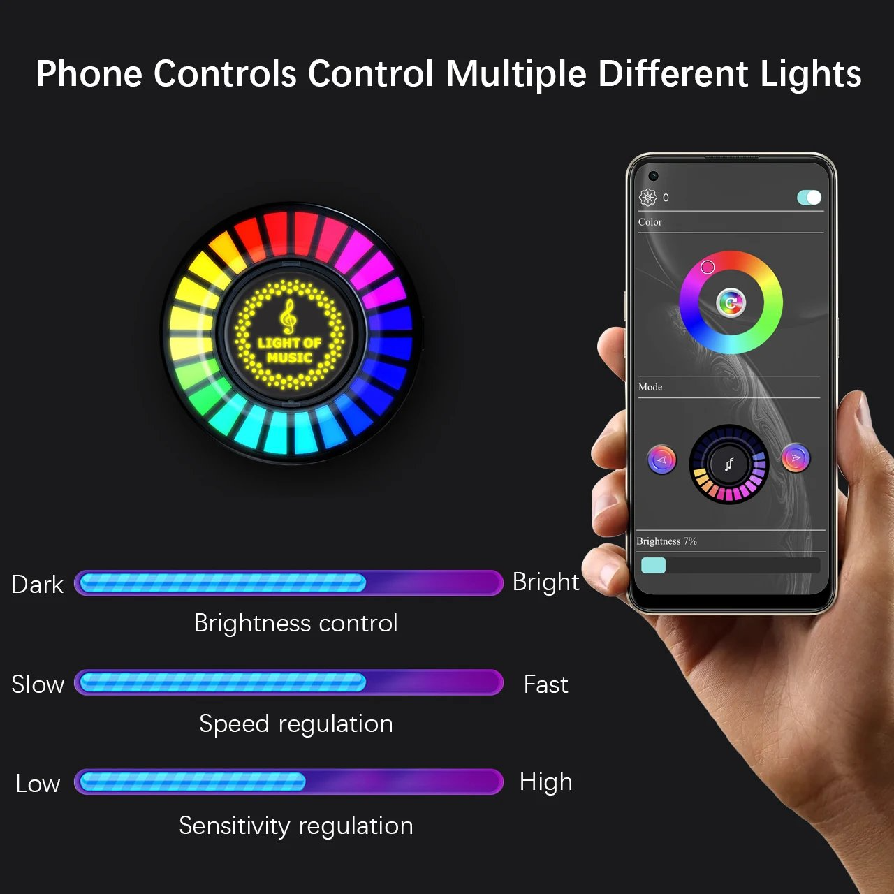 CarGlow™ | Veredeln Sie Ihr Auto mit Musik, Licht und Duft!