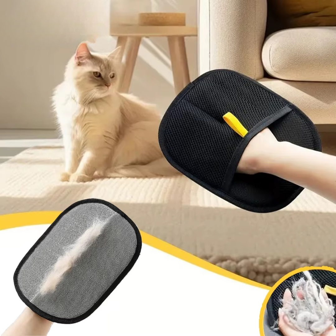 1+1 GRATIS | FurClean™ | Tierhaar-Entferner-Handschuh