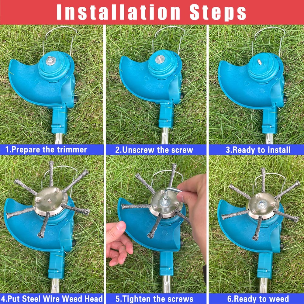 50% Rabatt | GardenBrush™ | Unkrautbürste für Hof, Wege & Garten
