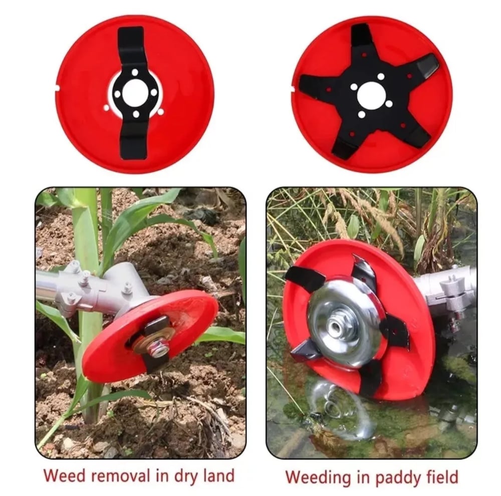 WeedShredder Pro™ | Unkrautscheibe aus Manganzstahl – Effiziente Unkrautbekämpfung für Garten und Rasen