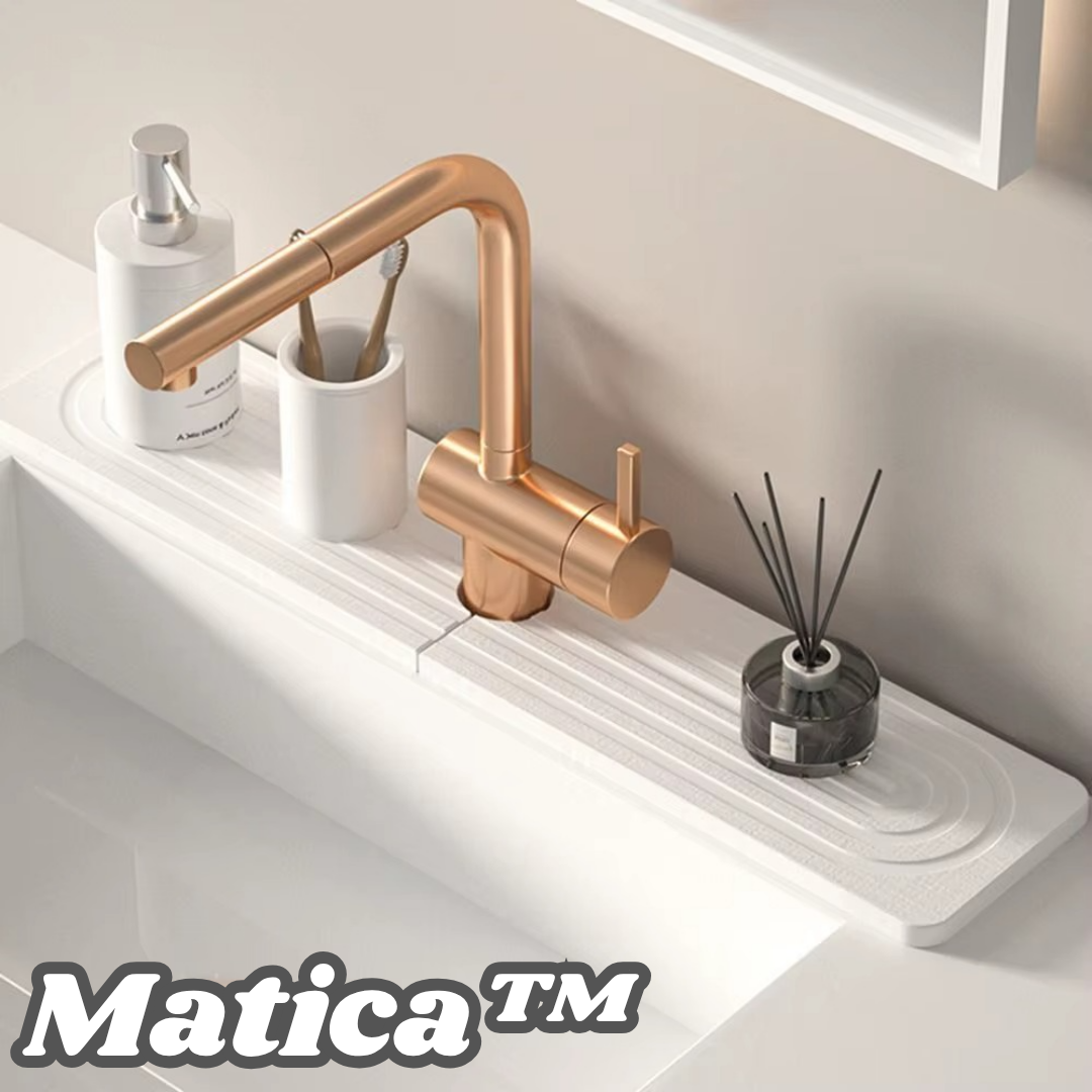 Matica™ | Schnell trocknende Wasserhahnmatte