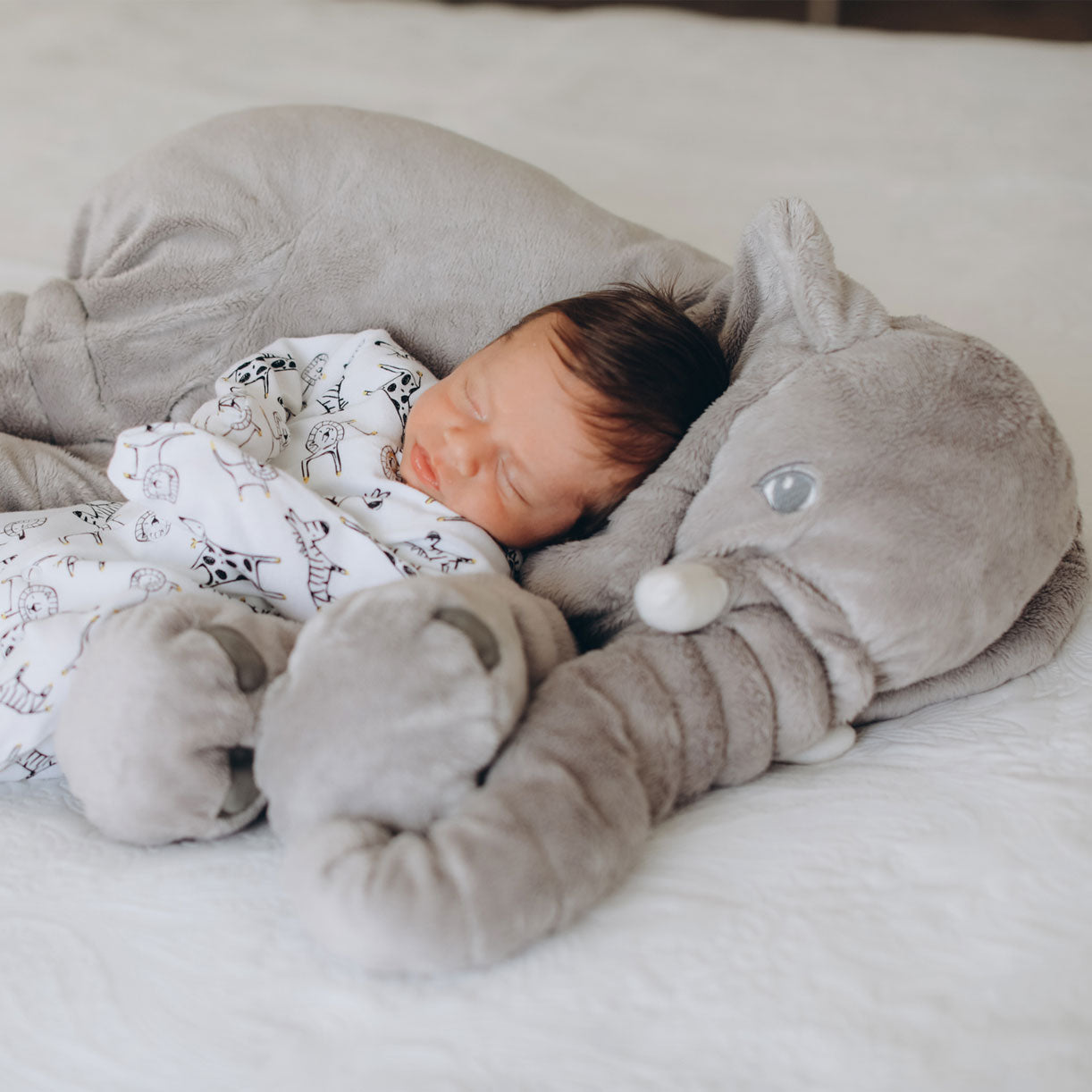 Cuddlephant™ | Baby-Elefanten-Kissen