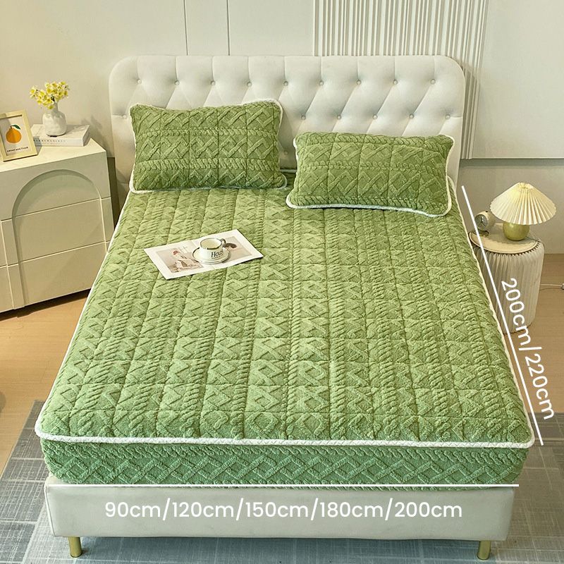 CozyWrap™ | Dicke warme Spannbettauflage