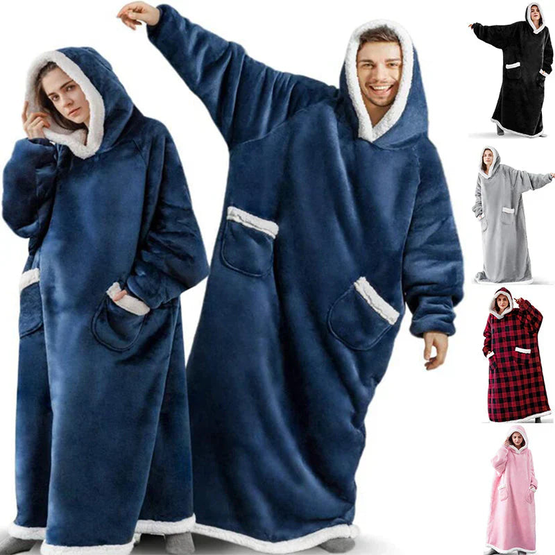 50% Rabatt | ComfyBlanket™ | Ultrawarmer Sherpa-Fleece-Hoodie