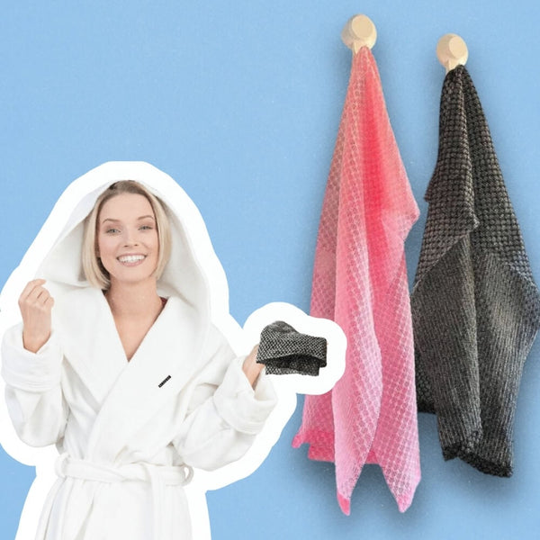 1+1 Gratis | DermaWipe | Antibakterielles Peeling-Tuch | Tiefenreinigung, die keine tote Haut zurücklässt