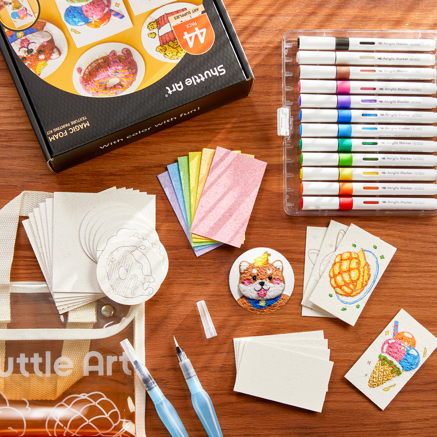 PuffiPop™ | Puff 3D Malset | Fördert Kreativität & Konzentration