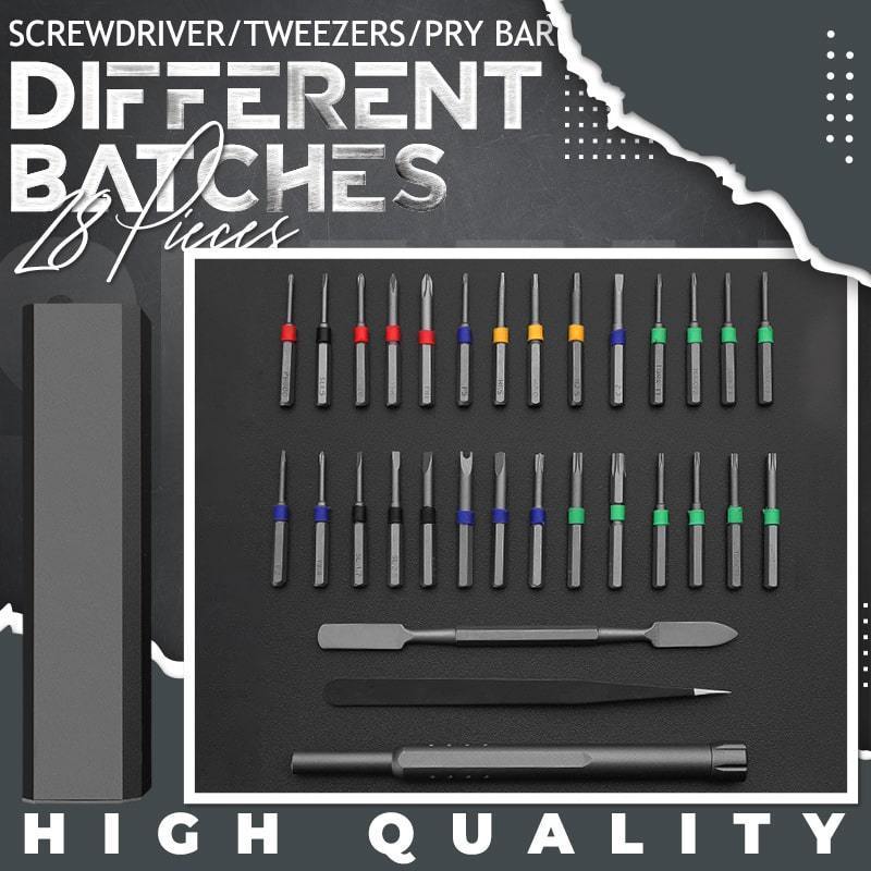 ToolNest™ | 31-teiliges Präzisions-Schraubendreher-Set für Heimwerker-Reparaturen