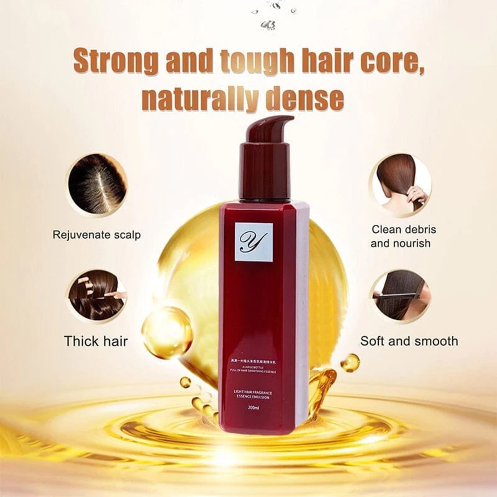 50% Rabatt | Leave™ | Anti-Frizz Pflege für glänzendes, repariertes und gesundes Haar