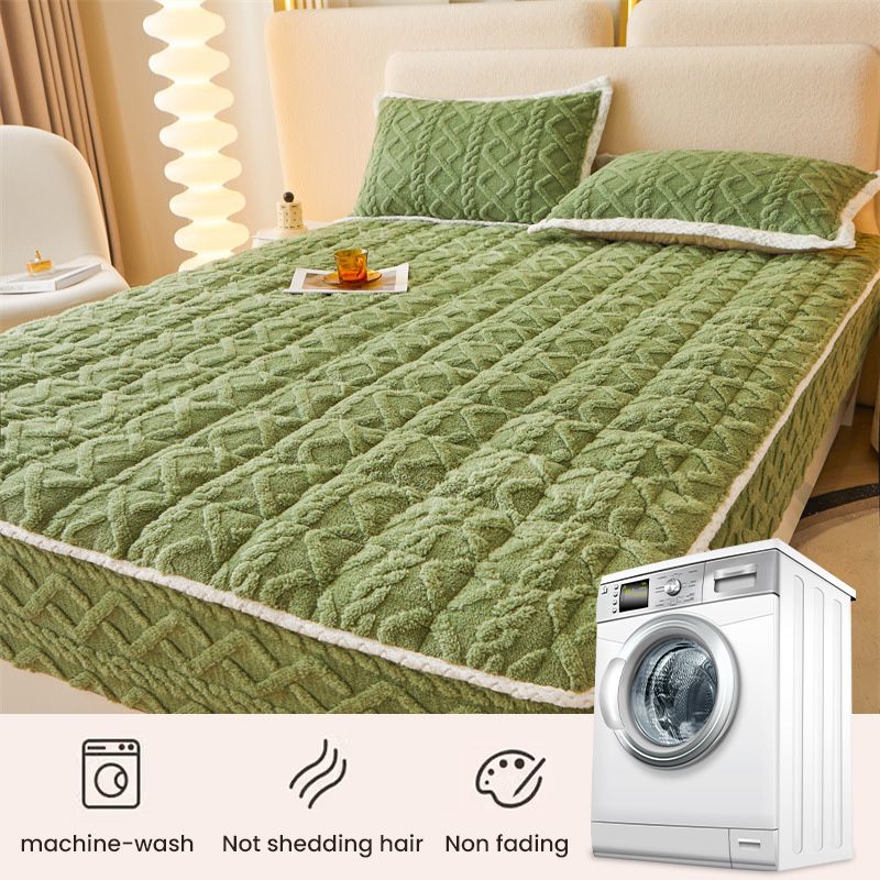 CozyWrap™ | Dicke warme Spannbettauflage