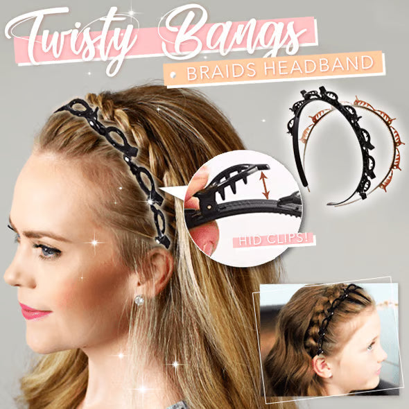 1+2 GRATIS | BangStyle™ | Haarspange für doppelte Ponyfrisur