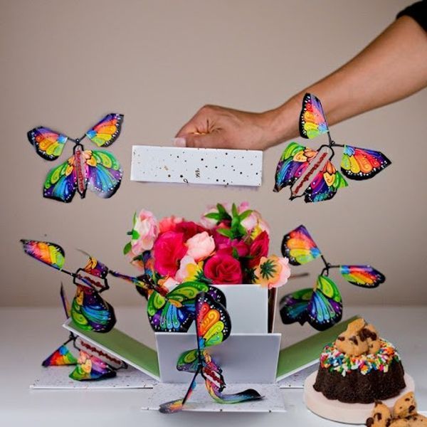 50% RABATT | FlyingButterfly | Fliegende Schmetterlinge Überraschungsexplosion Geschenkbox [Letzter Tag Rabatt]