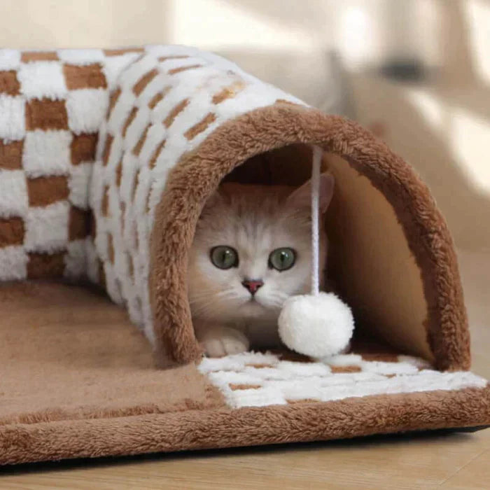 50% RABATT | Tunnelbett™ | Bieten Sie Ihrer Katze ultimativen Komfort und Hygiene