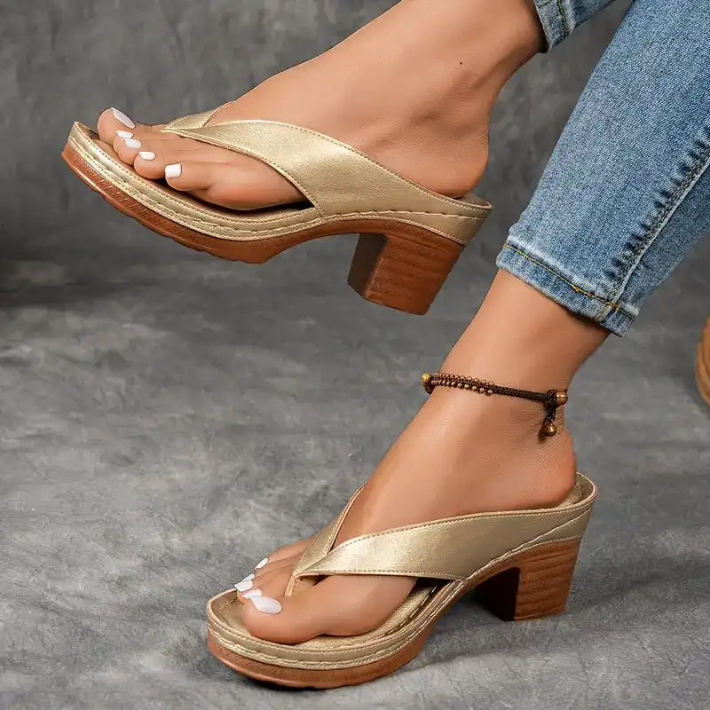Sanna™ | Sandalen mit Blockabsatz