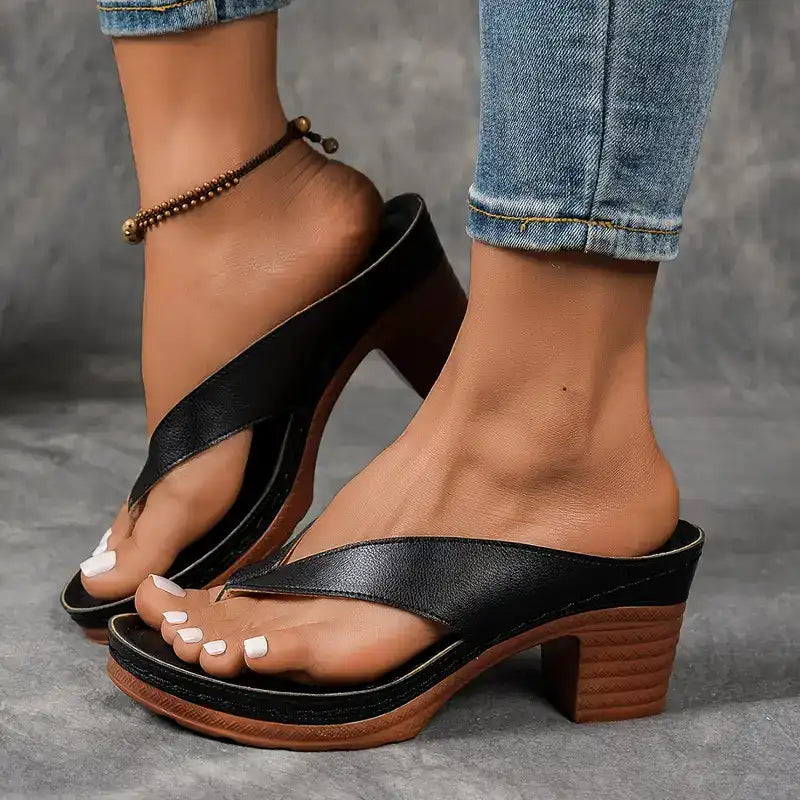 Sanna™ | Sandalen mit Blockabsatz
