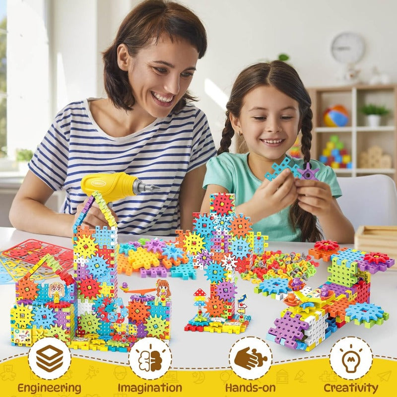 50% Rabatt | Buildora™ | Das Kreativset für junge Erfinder: 234 Teile für unendlichen Bau- und Lernspaß!
