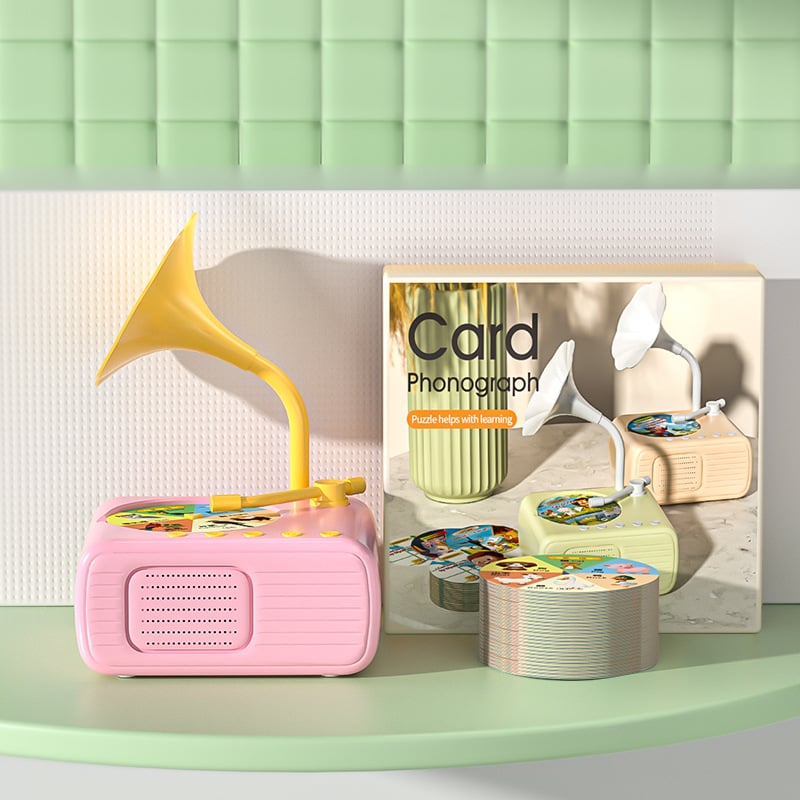 50% RABATT | GrammyTales™ | Interaktives Kinder-Hörgerät mit Geschichten & Musik | Bildschirmfreies Lernen & Fantasie-Förderung