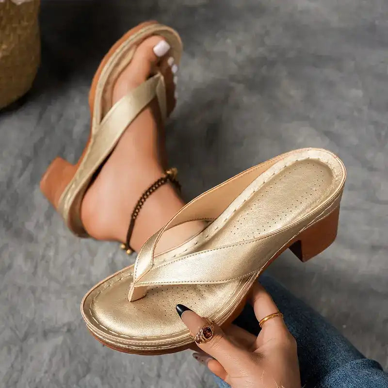 Sanna™ | Sandalen mit Blockabsatz