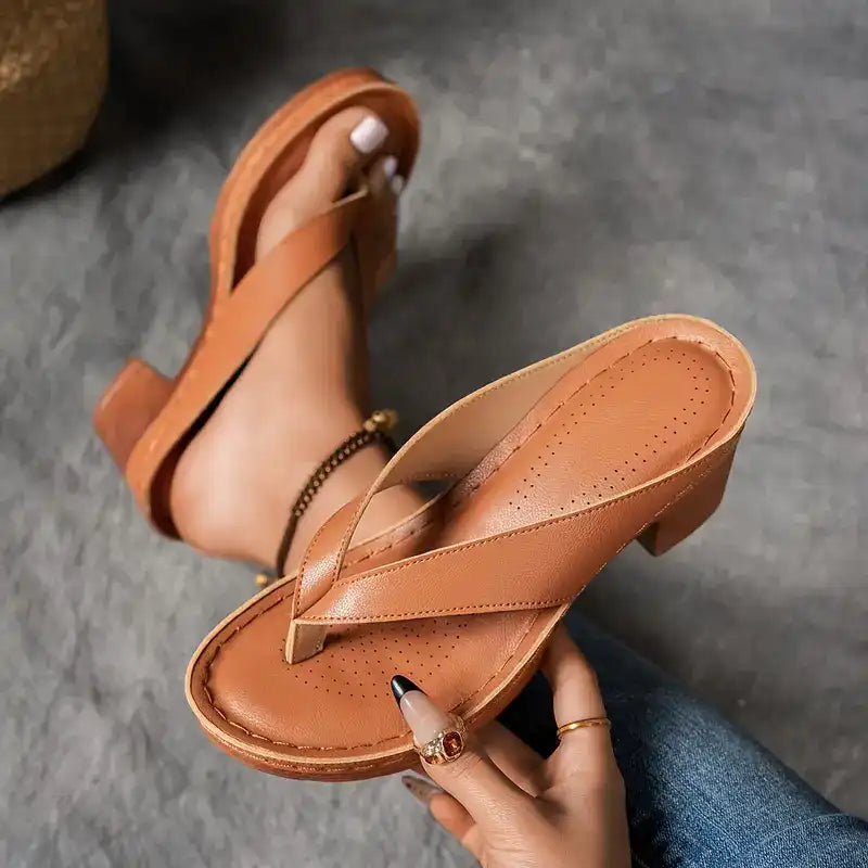 Sanna™ | Sandalen mit Blockabsatz