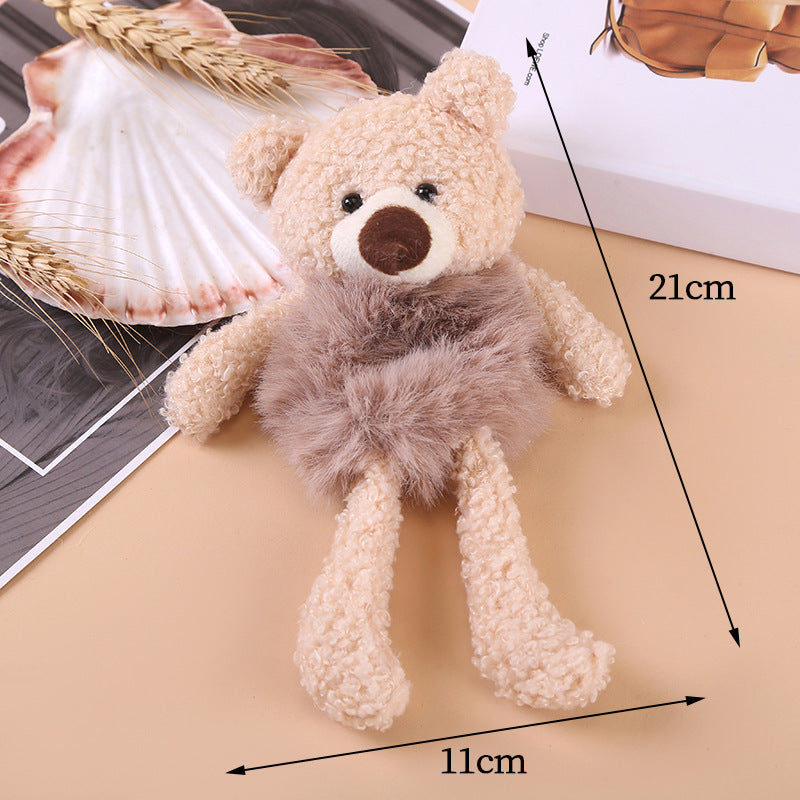 1+1 GRATIS | BearTie™ | 3D Cartoon Haargummis – Niedliche Plüsch Scrunchies für Kinder & Frauen