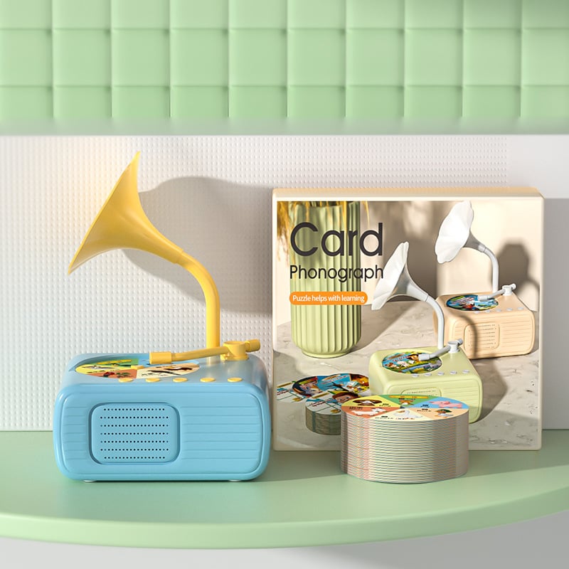 50% RABATT | GrammyTales™ | Interaktives Kinder-Hörgerät mit Geschichten & Musik | Bildschirmfreies Lernen & Fantasie-Förderung