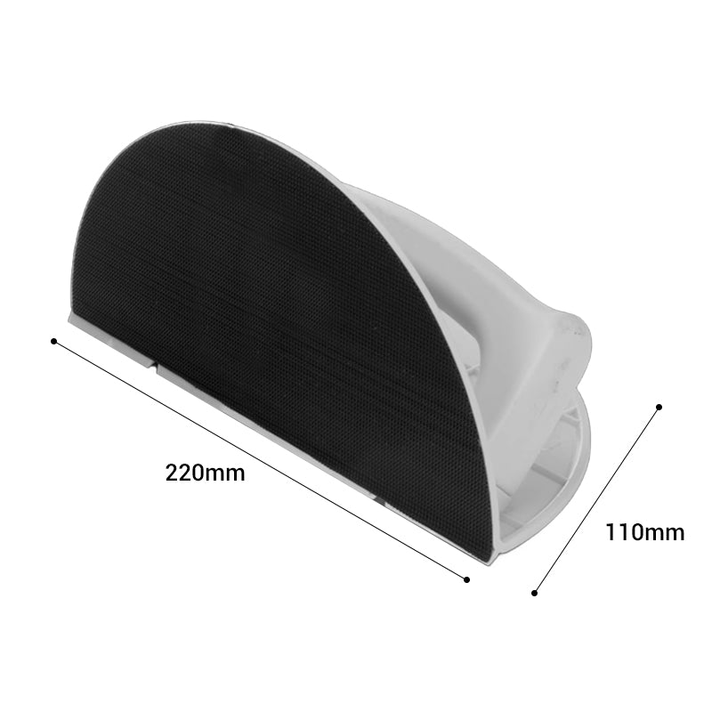 50% RABATT | Finura™ | Ergonomisches Halb-Rund Schleifwerkzeug | Präzises Schleifen von Ecken, Kanten & Rundungen