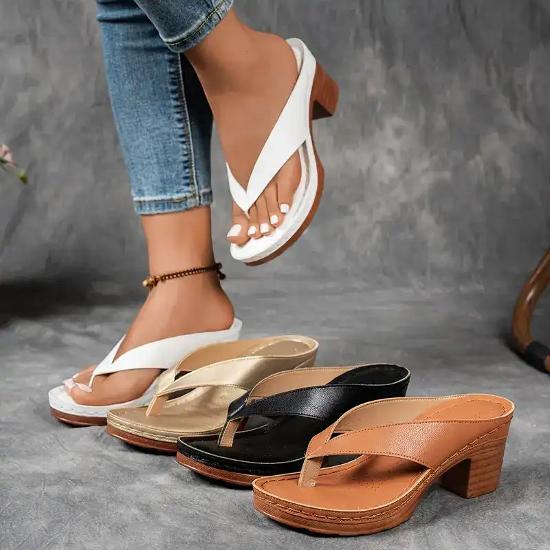 Sanna™ | Sandalen mit Blockabsatz