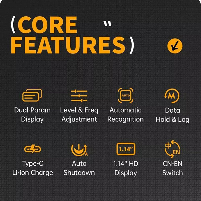 50% RABATT | Digitest™ | Professionelles 3-Frequenz-LCR-Messgerät | Präzise Messung von R, C, L, ESR & Dioden mit Farbdisplay