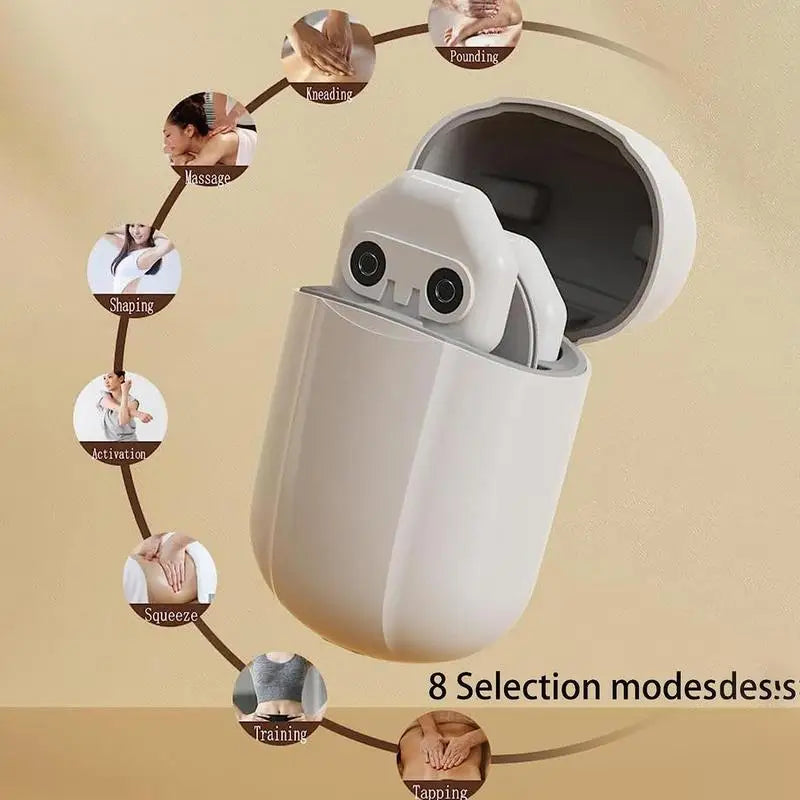 50% RABATT | MassaVive™ | Dein kabelloser EMS-Masseur für überall