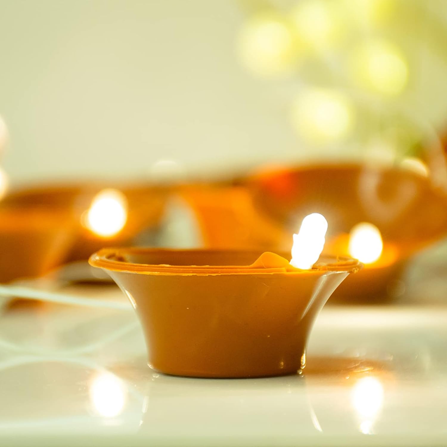 12+12 GRATIS | Flamora™ |  LED-Wasser-Diyas für magische Flammen ohne Feuer & Rauch