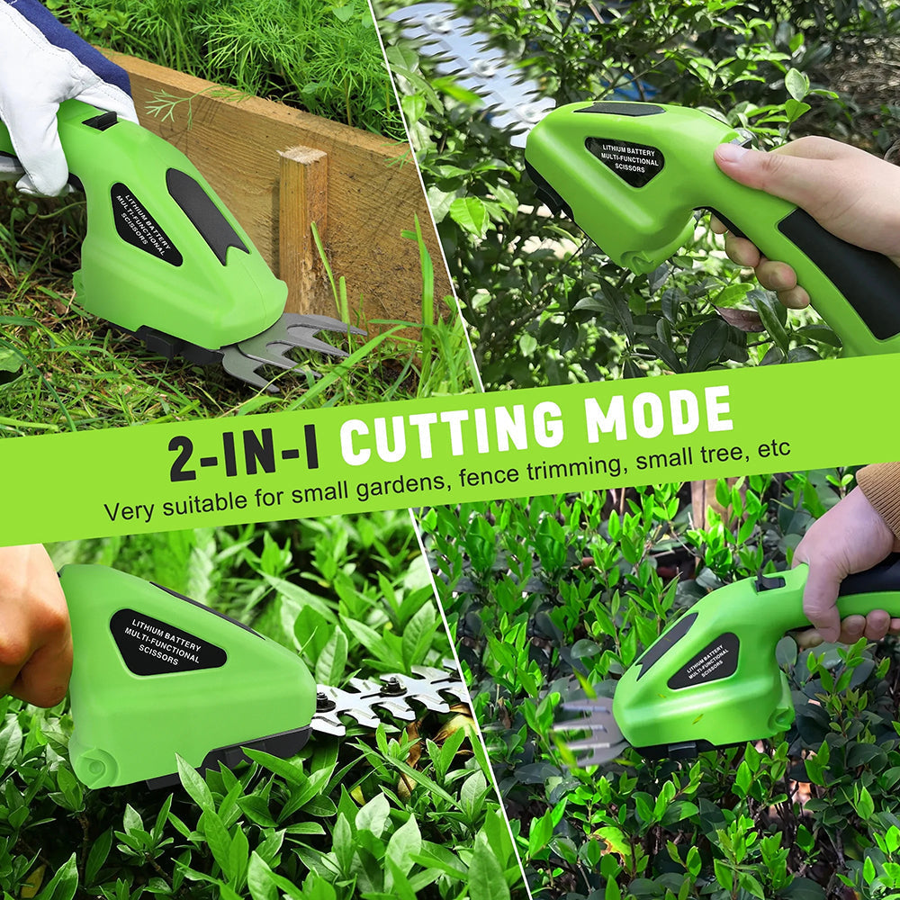 50% Rabatt | GreenTrim™ | Sicherer Akku-Trimmer für Gartenpflege