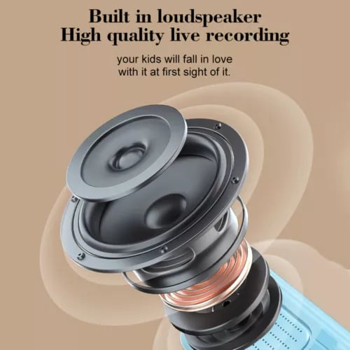 50% RABATT | GrammyTales™ | Interaktives Kinder-Hörgerät mit Geschichten & Musik | Bildschirmfreies Lernen & Fantasie-Förderung