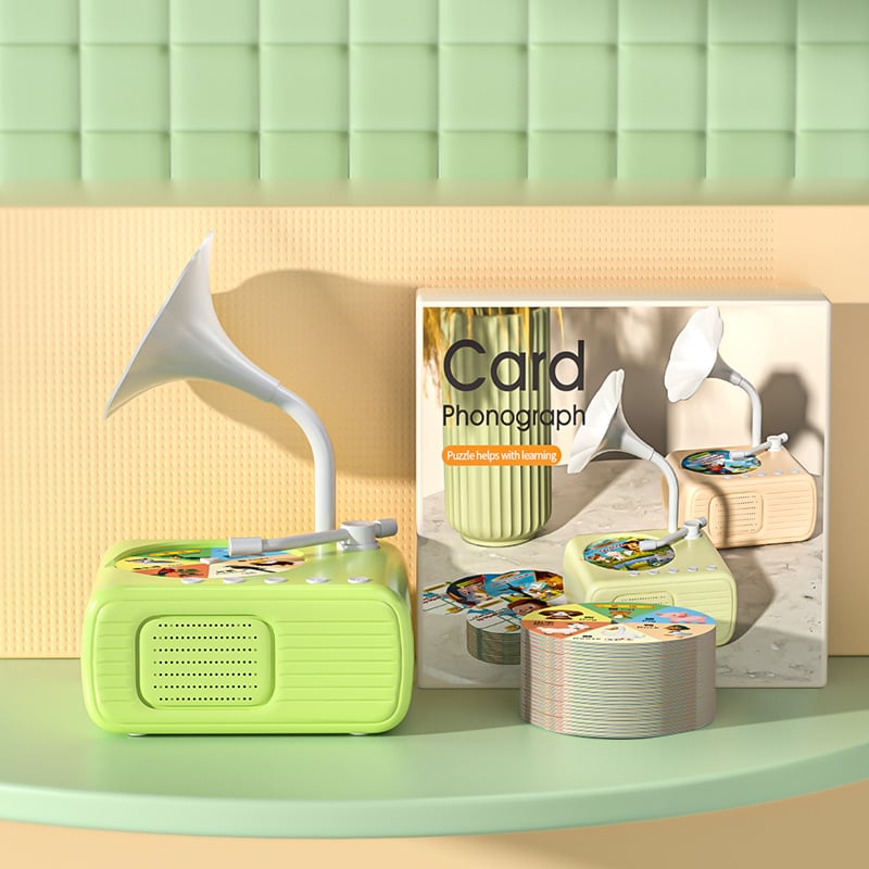 50% RABATT | GrammyTales™ | Interaktives Kinder-Hörgerät mit Geschichten & Musik | Bildschirmfreies Lernen & Fantasie-Förderung