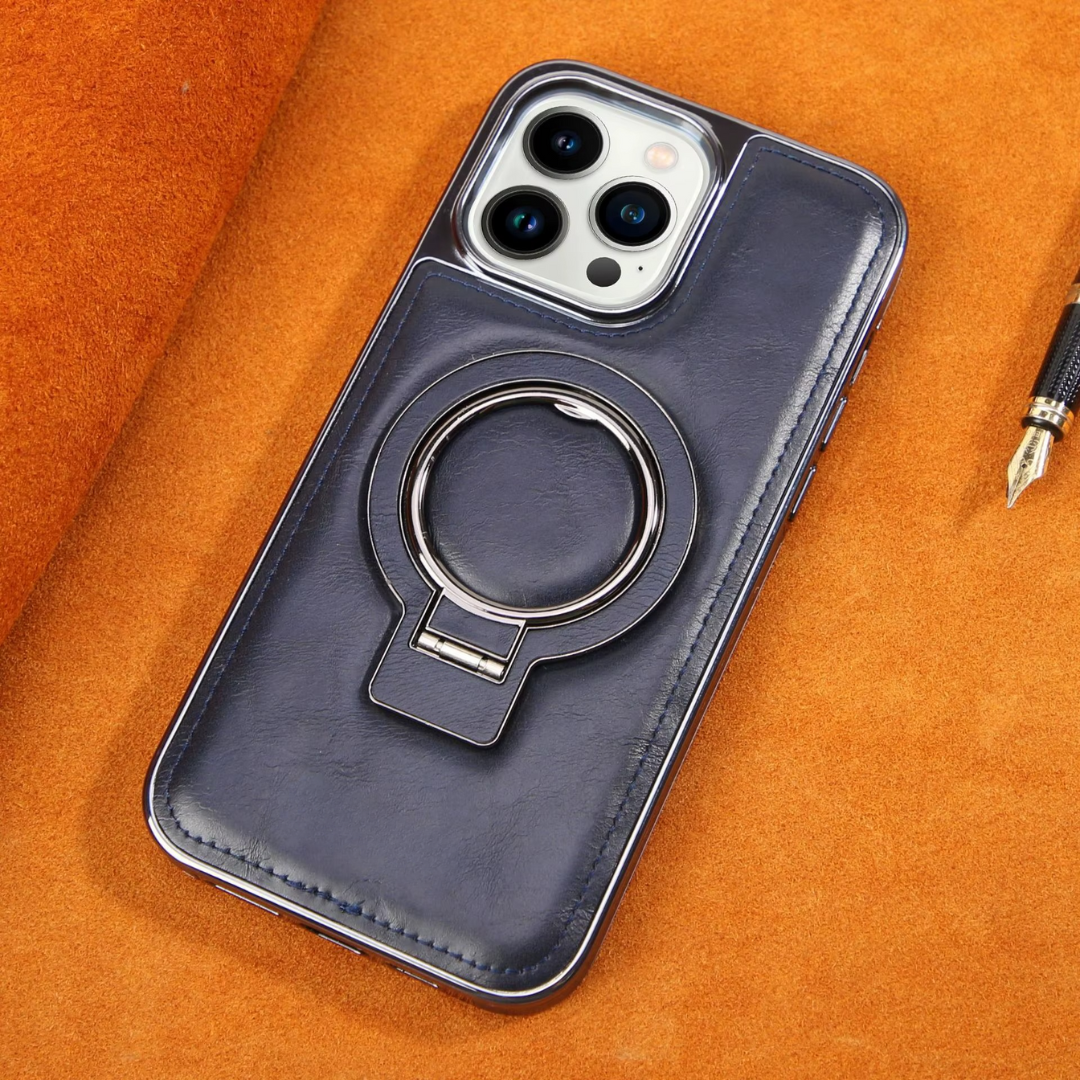 PrimeGuard™ | iPhone Leder Schutzhülle