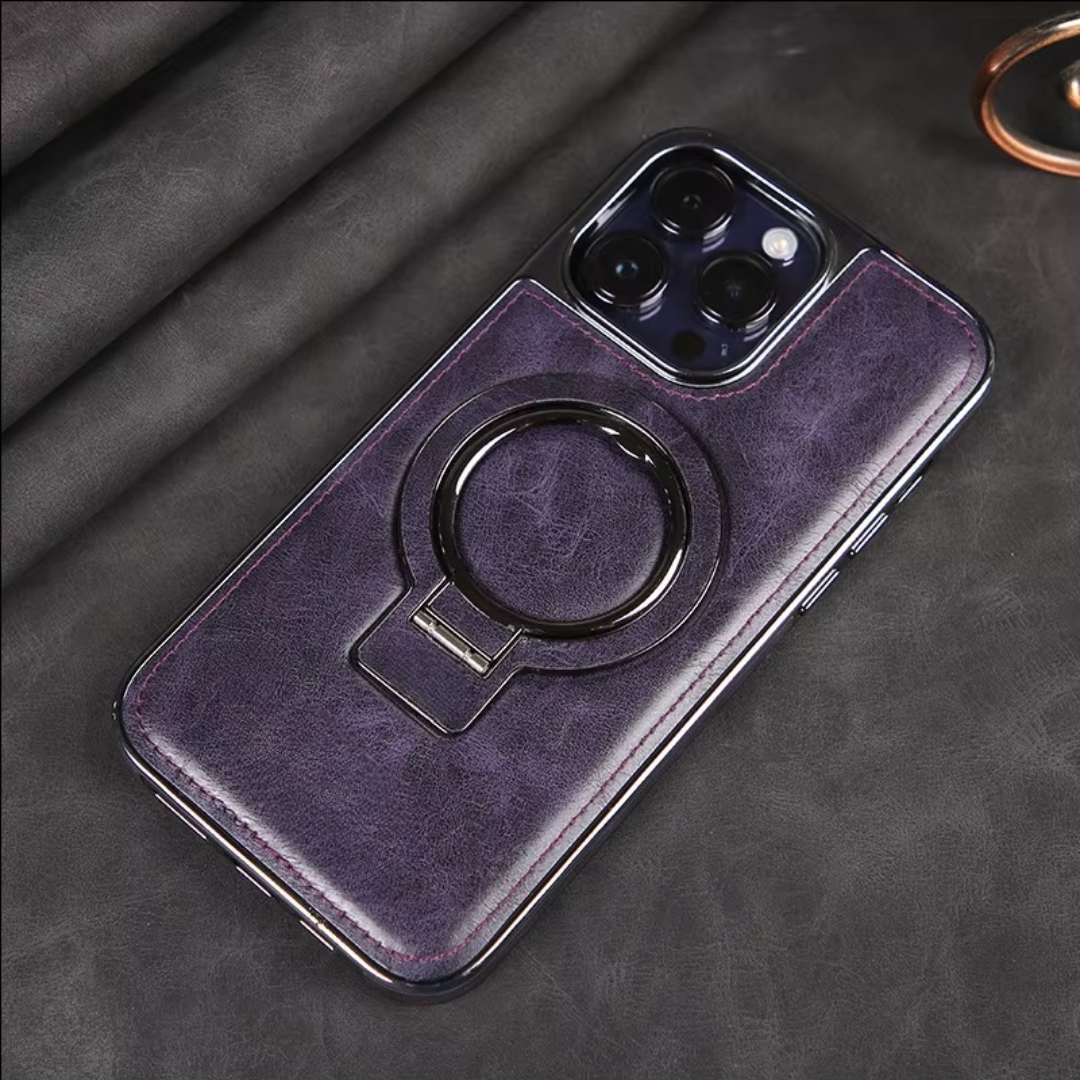 PrimeGuard™ | iPhone Leder Schutzhülle