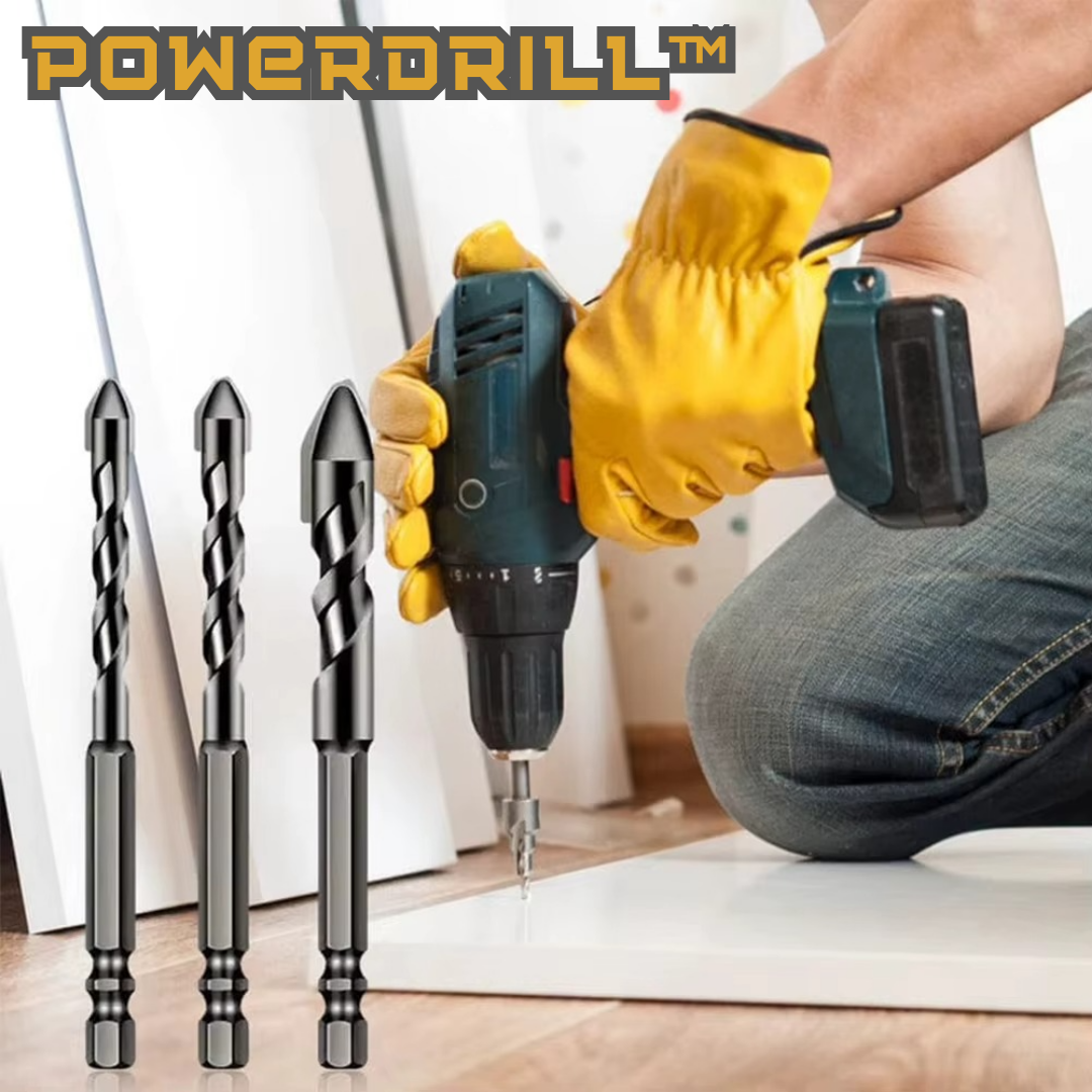 PowerDrill™ | Hochfeste Spiralbohrer (𝟰 𝗦𝘁ü𝗰𝗸)