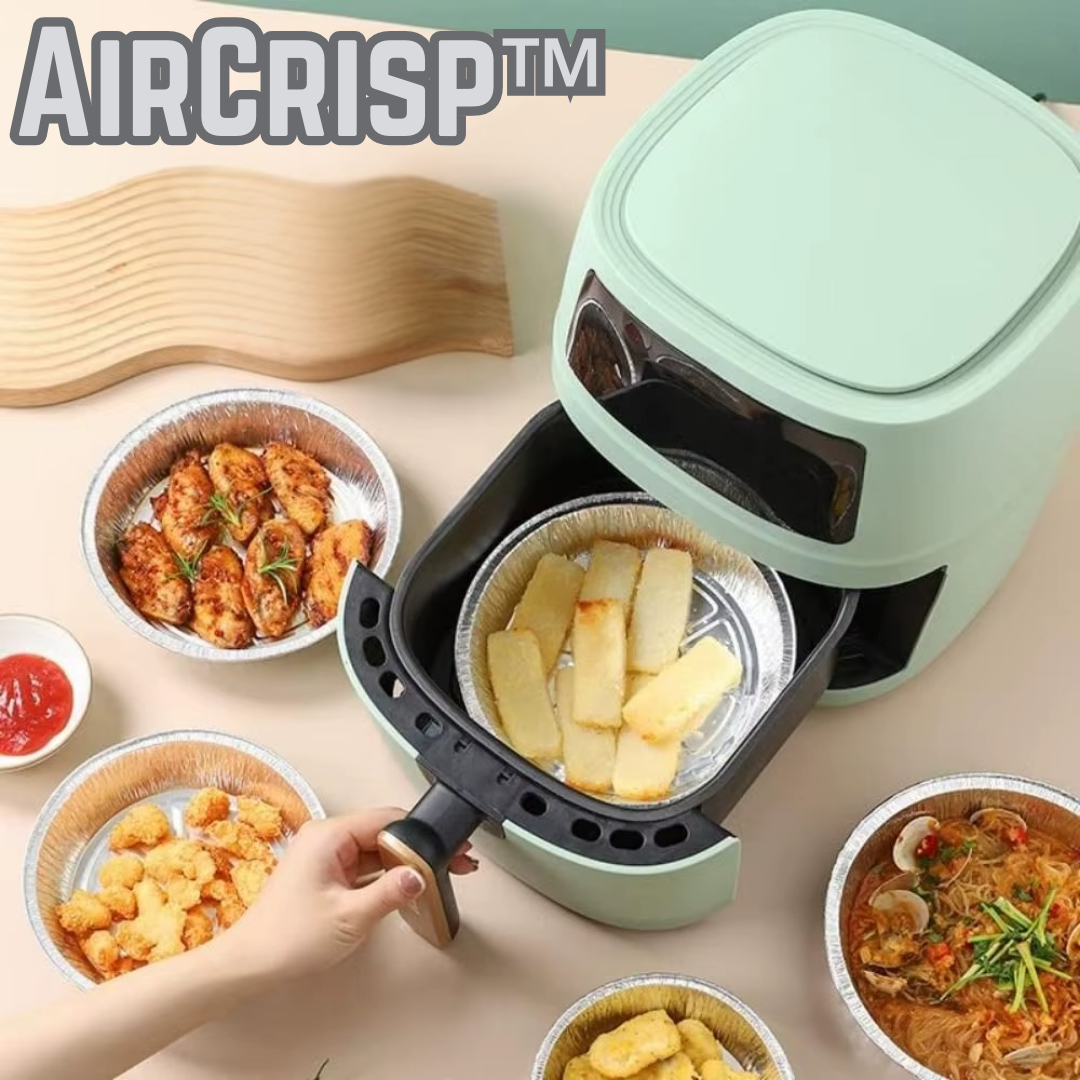 25+25 GRATIS | AirCrisp™ | Wiederverwendbare Airfryer-Folieneinsätze