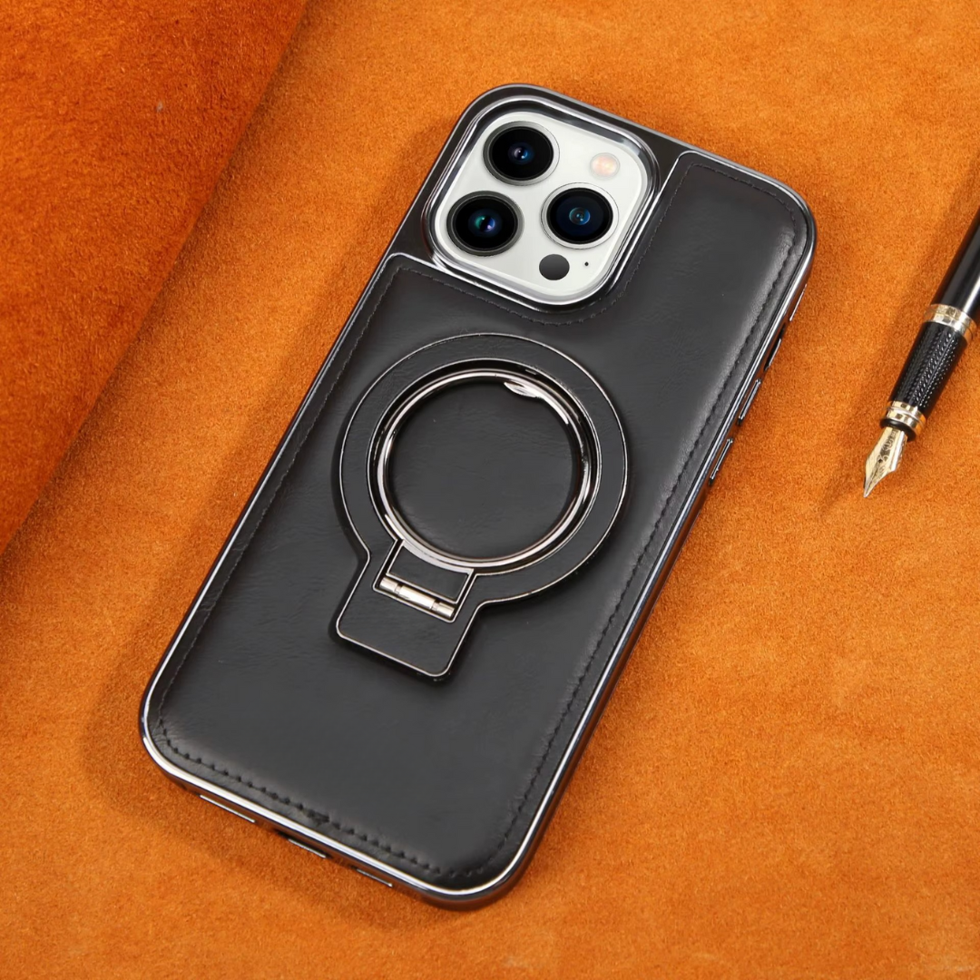 PrimeGuard™ | iPhone Leder Schutzhülle
