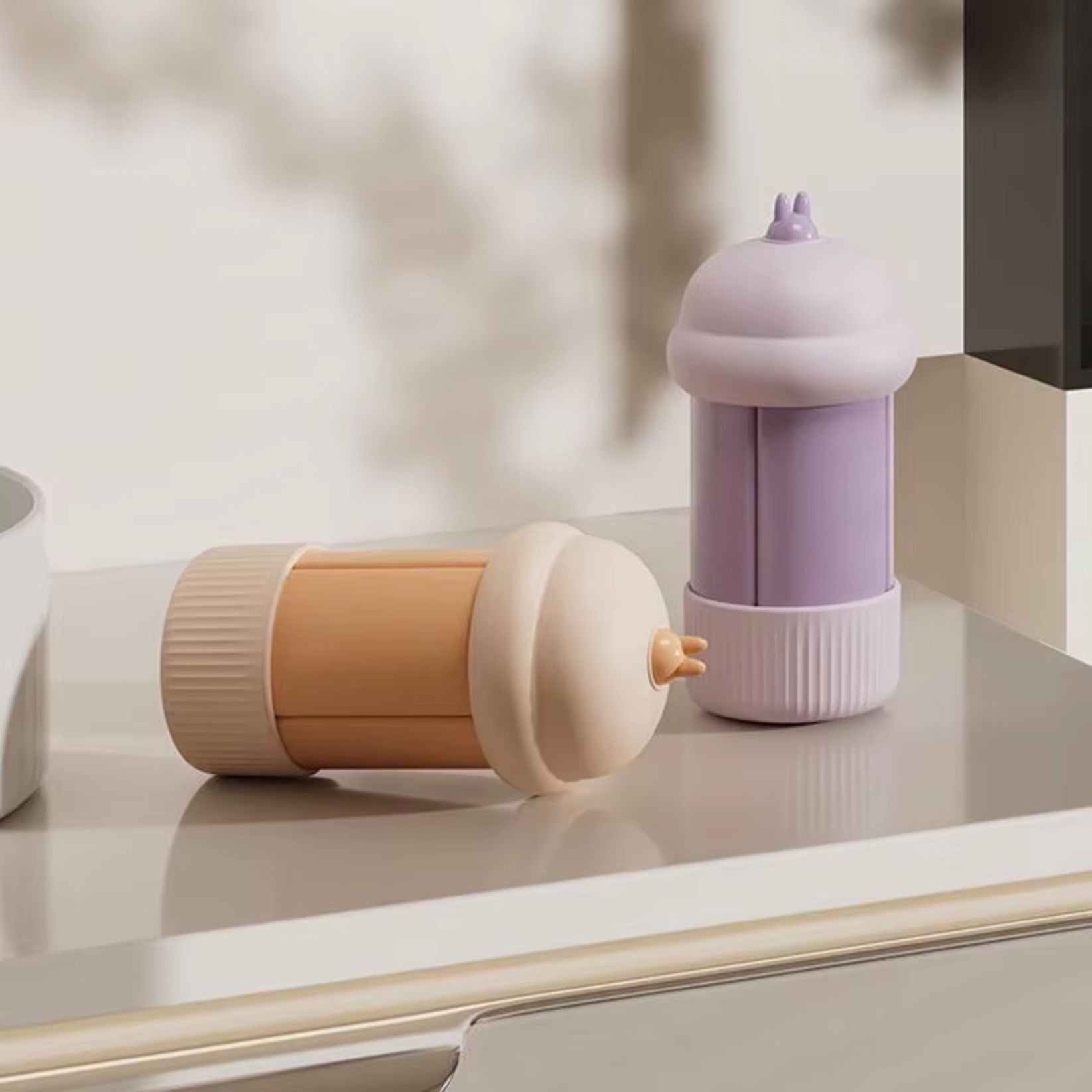 50% RABATT | 4-1 VoyliGo™ | Reise-Flaschen-Set – 4 auslaufsichere 60-ml Flaschen für Shampoo, Lotion & Co.