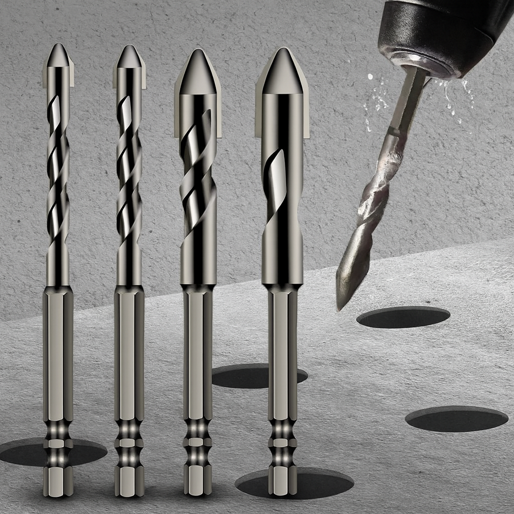 PowerDrill™ | Hochfeste Spiralbohrer (𝟰 𝗦𝘁ü𝗰𝗸)