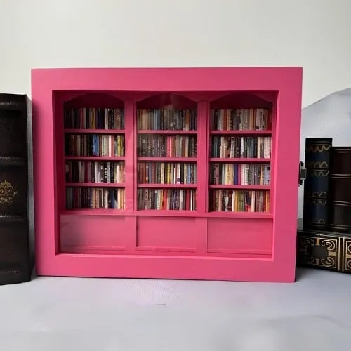 CalmiShelf™ | Bücherregal zur Linderung von Angstzuständen (enthält 200 Bücher)
