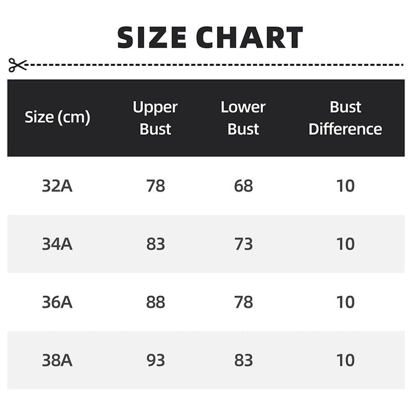 Elysha | Damen-BH ohne Slip mit Frontverschluss