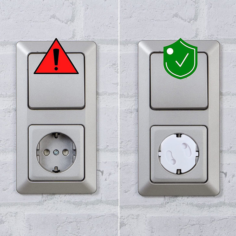 5+5 Gratis | SafeSocket™ | Verhindert die Gefahr von Stromschlägen