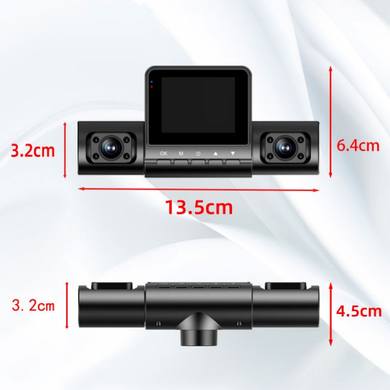 DriveGuard 360™ | 4-Kanal Dashcam mit 1080P & Nachtsicht