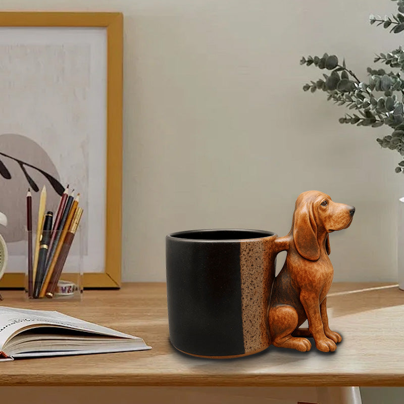 WuffCup™ | Kreativer Dackel-Becher für Deko & Genuss