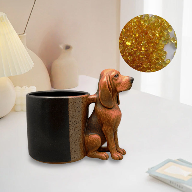 WuffCup™ | Kreativer Dackel-Becher für Deko & Genuss