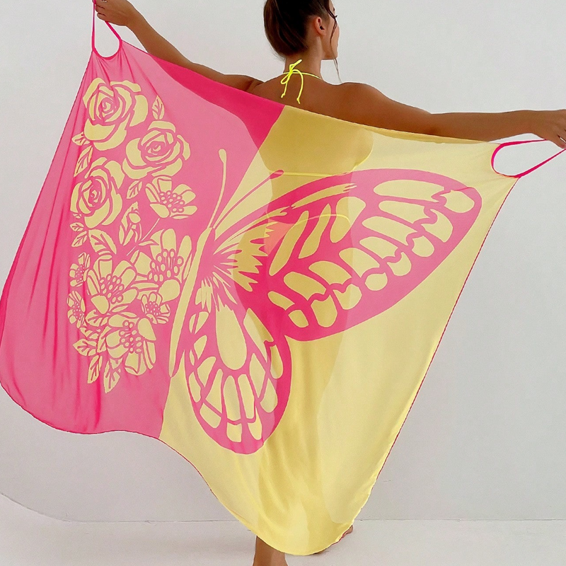 ButterflyWrap™ | Damen Strandkleid & Handtuch in Einem | Femininer Stil & Höchster Komfort