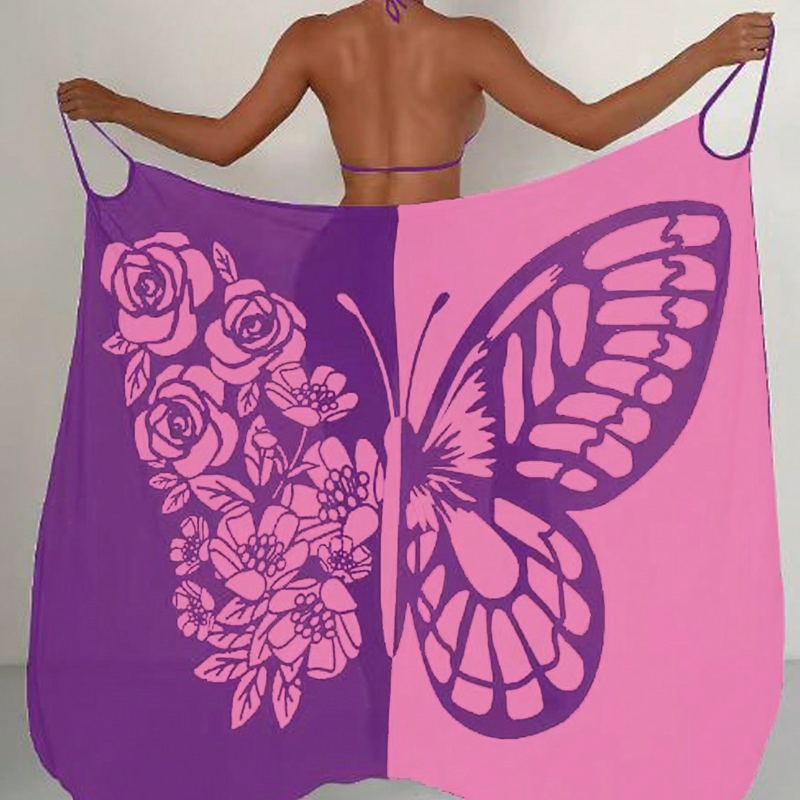 ButterflyWrap™ | Damen Strandkleid & Handtuch in Einem | Femininer Stil & Höchster Komfort