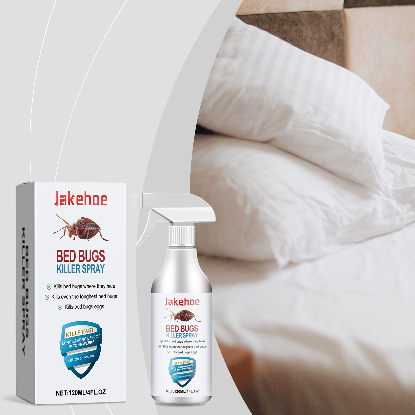 1+1 Gratis | BugBlock™ | 120ml  Leistungsstarkes Insektenspray