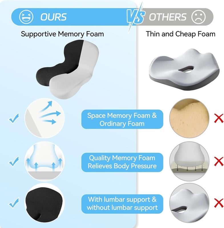ComfyGrip™ | Rutschfester Sitz mit Memory-Schaum